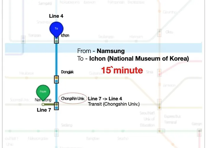 Spacious 2br Near Subway Free Parking 아파트 서울특별시